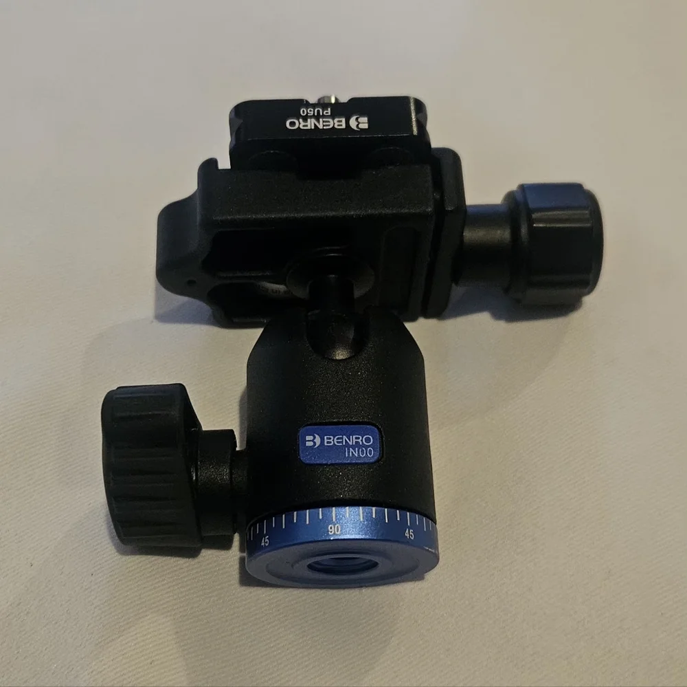 Benro Tripod Ball Head with Blue Accents